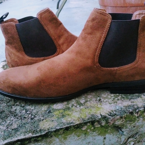 H&M Shoes Nwob Hm Suede Chelsea Boots Poshmark